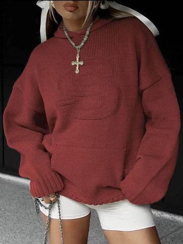 KIRA™ - Women's Knit Hoodie with Pocket for Fall & Winter Days