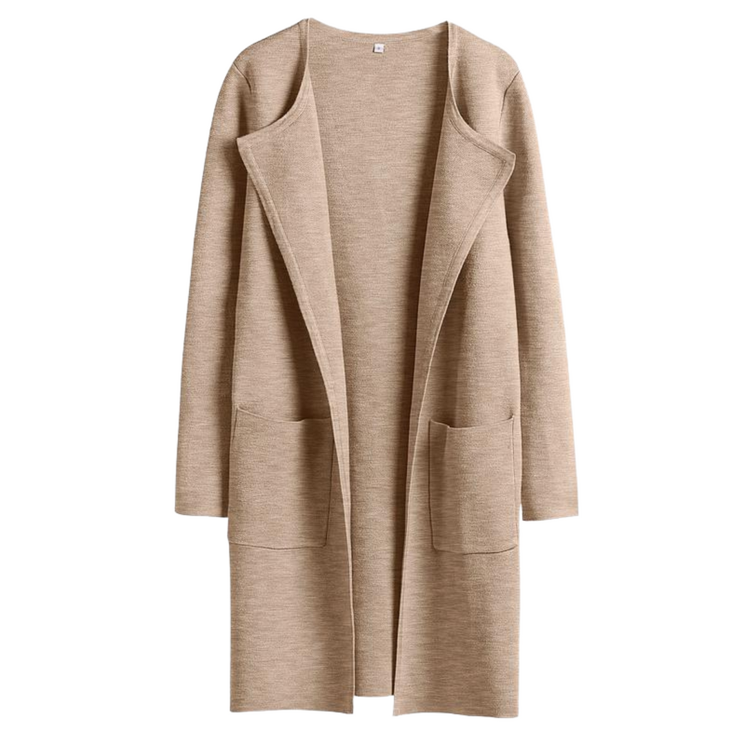 VALENCIA™ - Casual Open Front Long Sleeve Jacket