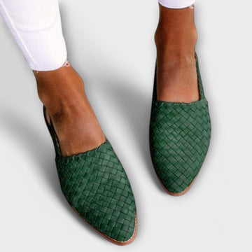 Esselle – Woven Slingback Ballet Flats