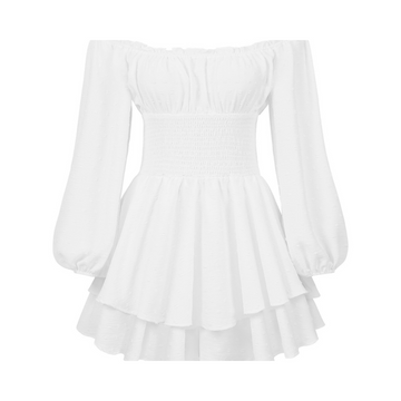 CYNRHIA™ – Elegant Long Sleeve Off-Shoulder Romper