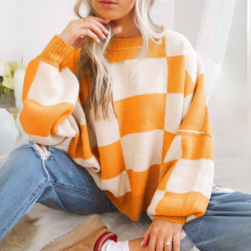 PINEDA™ - Casual Long Sleeve Loose-Fit Sweater