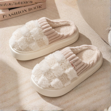DAMINI™ - Comfy Fluffy Indoor Plush Non-Slip Slippers