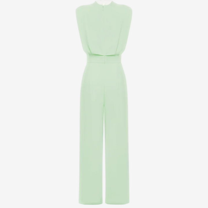 Ariia™ | Vancouver Noir Belted Jumpsuit