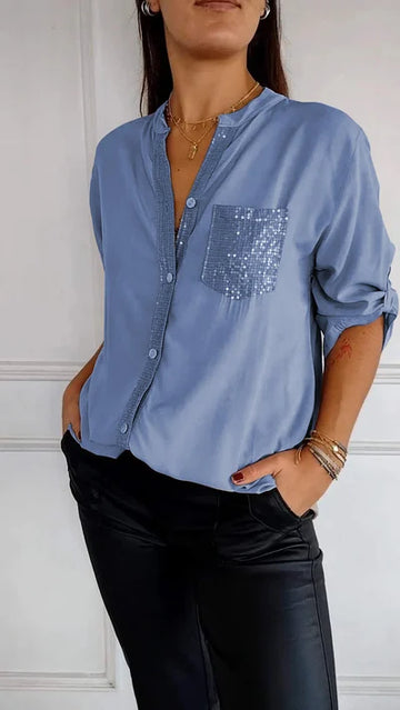 Nava | Elegant Glow Blouse