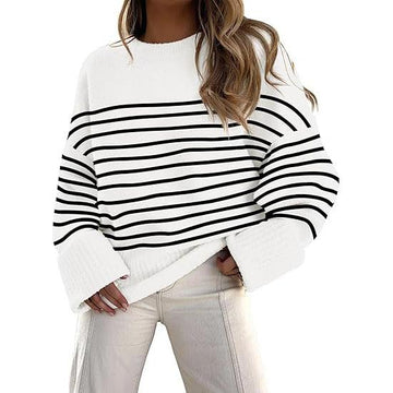 STELLA™ - Long Sleeve Crewneck Pullover Sweater for Everyday Warmth