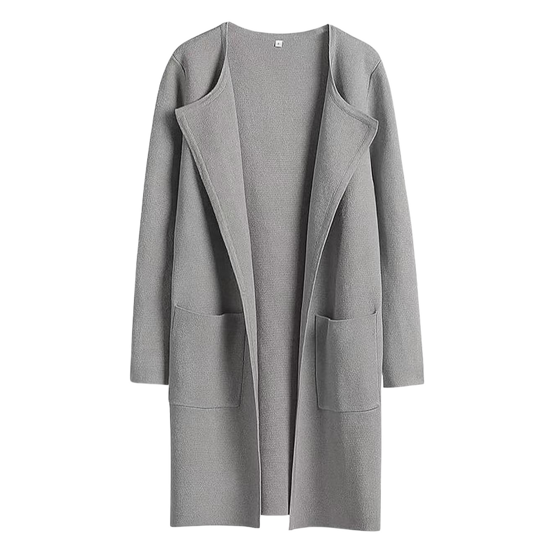 VALENCIA™ - Casual Open Front Long Sleeve Jacket