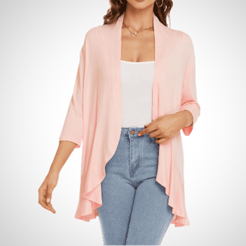 MIRIKIT™ – Casual Summer Open Front Cover-Up Cardigan