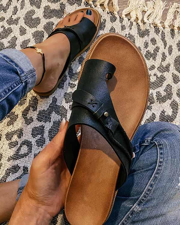 Mellia | Bohemian Thong Sandals