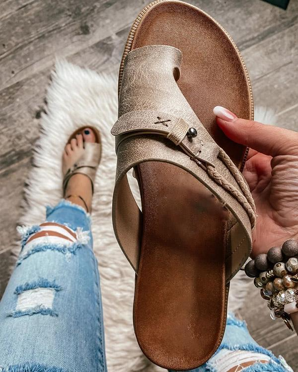 Mellia | Bohemian Thong Sandals