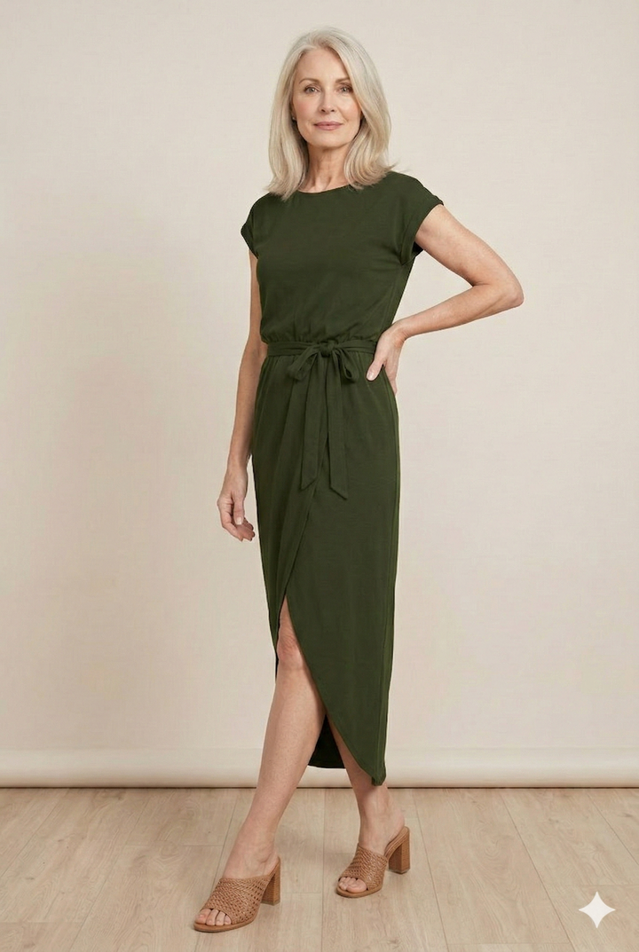 Evelyn | Casual midi dress