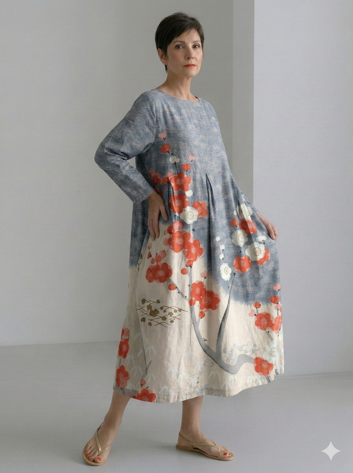 Amanda Relaxed Linen Maxi Dress