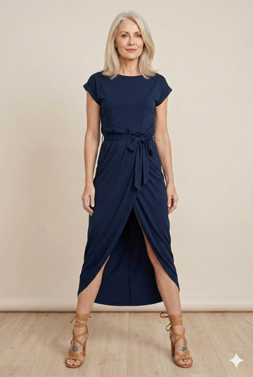 Evelyn | Casual midi dress