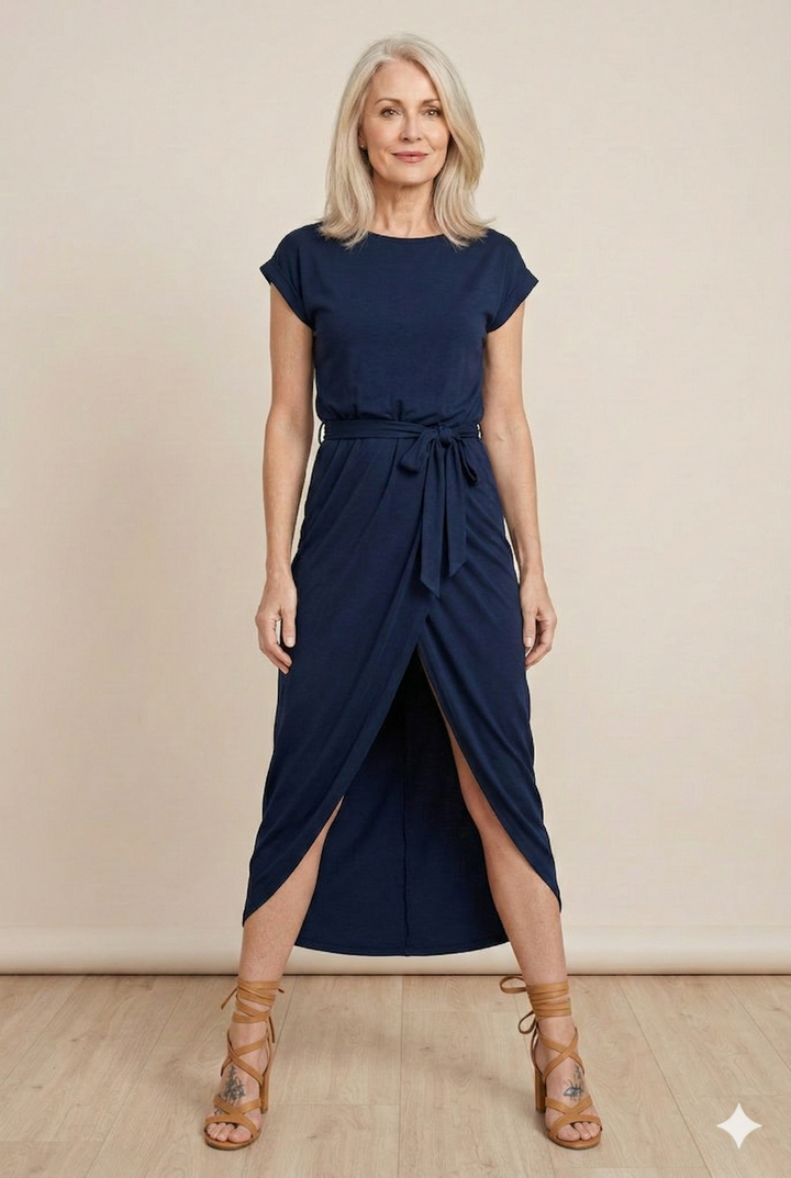 Evelyn | Casual midi dress
