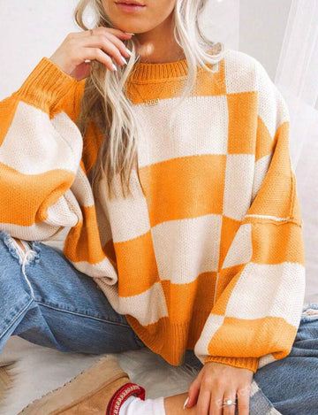 PILDA™ - Casual Long Sleeve Loose-Fit Sweater