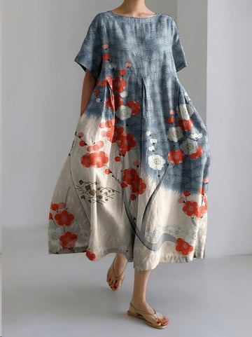 Amanda Relaxed Linen Maxi Dress