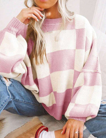 PILDA™ - Casual Long Sleeve Loose-Fit Sweater