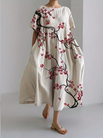 Amanda Relaxed Linen Maxi Dress