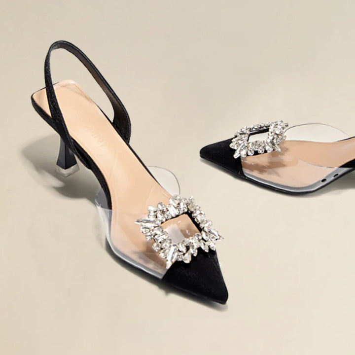 ROCHELLE™ – Sophisticated Sparkle Pointed Heels
