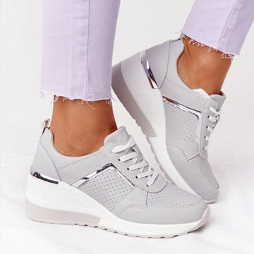 Sofie | Women's Wedge Sneakers Daily Hidden Heel