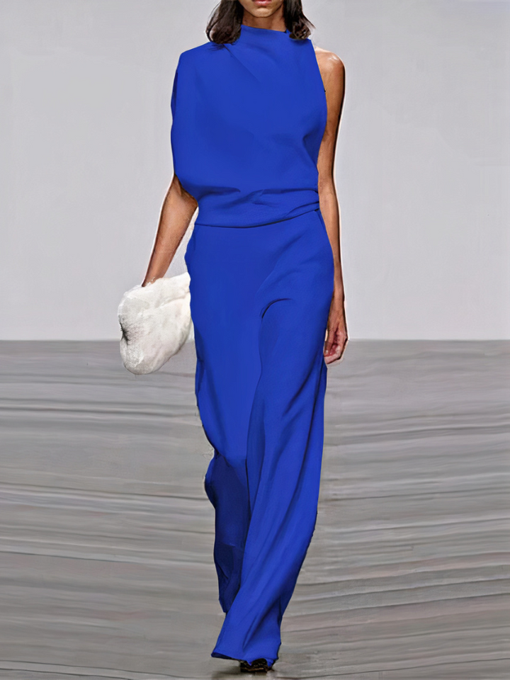 Women's Modern Wide-Leg Jumpsuit | Wedding Guest