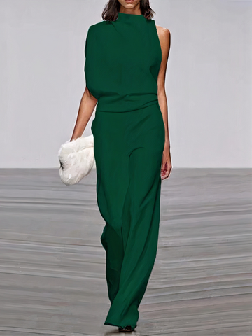 Women's Modern Wide-Leg Jumpsuit | Wedding Guest