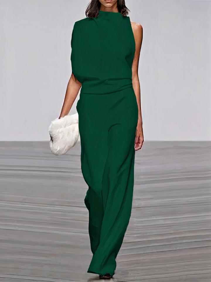 Women's Modern Wide-Leg Jumpsuit | Wedding Guest