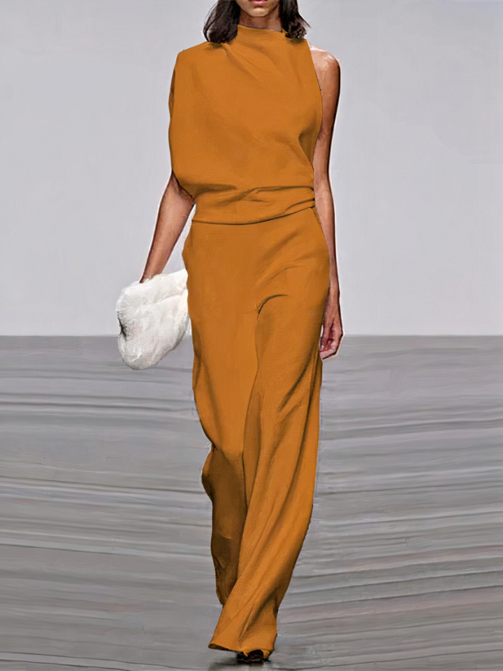 Women's Modern Wide-Leg Jumpsuit | Wedding Guest