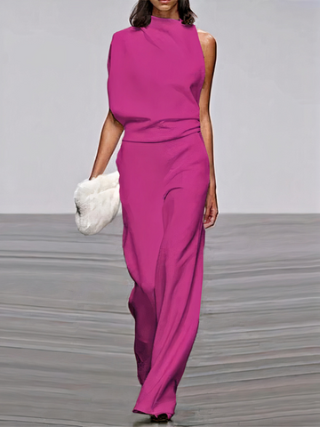 Women's Modern Wide-Leg Jumpsuit | Wedding Guest