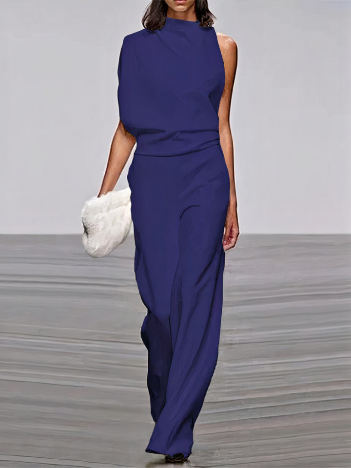 Women's Modern Wide-Leg Jumpsuit | Wedding Guest