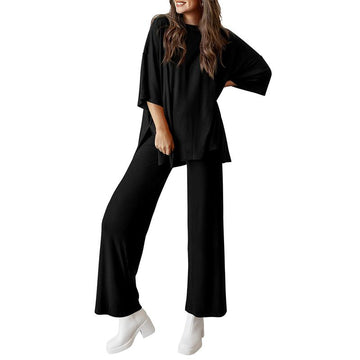 HARLOWI™ – Everyday Relaxed Fit Pullover & Joggers Set