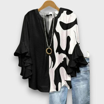 Lunelle – Floral Print Day Blouse