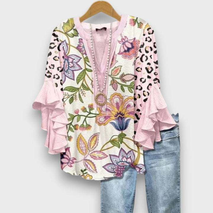 Lunelle – Floral Print Day Blouse