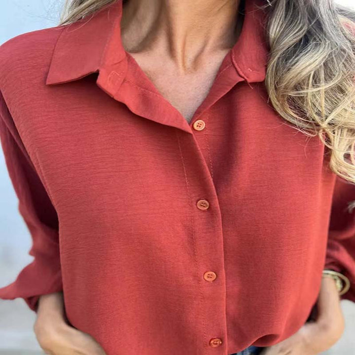 Hollynn | Elegant Button-Up Blouse