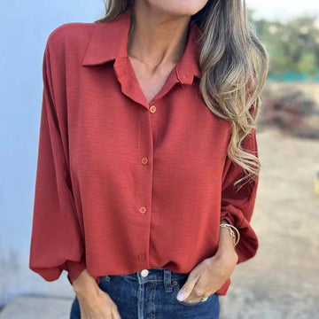Hollynn | Elegant Button-Up Blouse