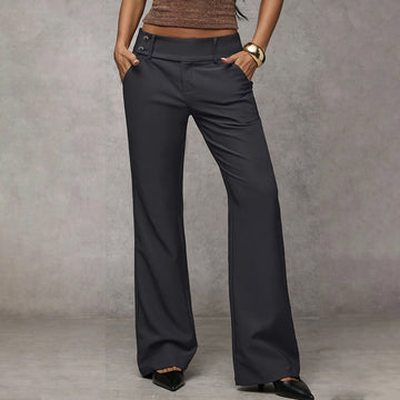 Elowra – Vancouver Skyline Flare Trousers