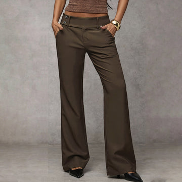 Elowra – Vancouver Skyline Flare Trousers